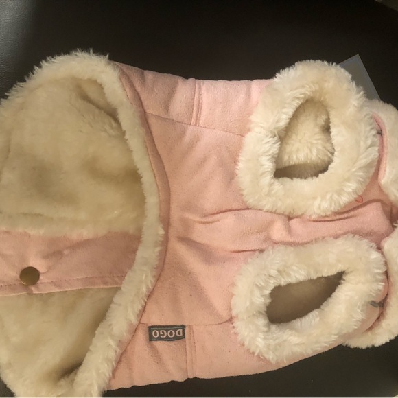 DOGOPET FURRY RUNNER COAT PINK SIZE S - Picture 5 of 11
